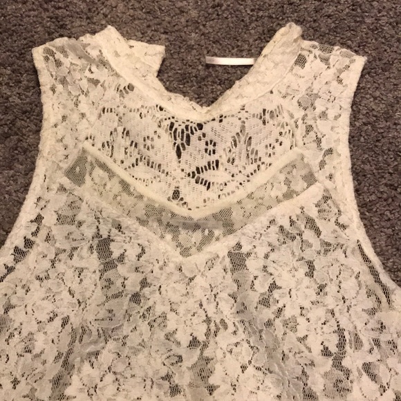 Free People Lace Top Small - Picture 2 of 4
